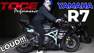 2022 Yamaha R7 Toce Performance Razor Tip Exhuast - Sound Clips LOUD