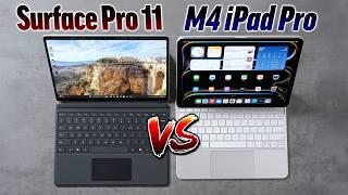 Surface Pro 11 vs M4 iPad Pro - The REAL Pro Tablet?