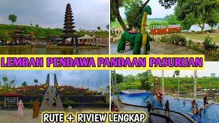 Lembah Pendawa Pandaan Pasuruan  Rute + Riview Lengkap