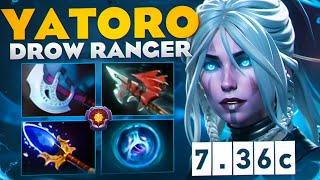 ОБНОВЛЕННАЯ ТРАКСА ОТ YATORO Drow Ranger 7.36c