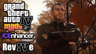 BEST GTA 4 Graphics Mod and ENB  iCEnhancer 4 & RevIVe 2024