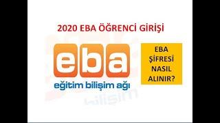 Eba Şifresi Nasıl Alınır  Eba Şifresi Alma 2020 