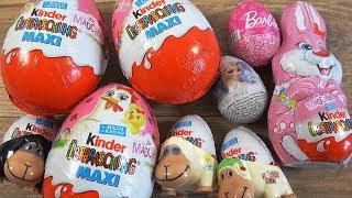 Easter Surprise Eggs  Disney Princess  Frozen Elsa  Barbie  EsKannSammeln