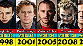 Heath Ledger Transformation From 0 to 28 Year Old