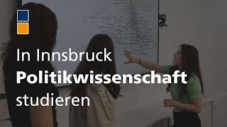 Studium der Politikwissenschaft an der Uni Innsbruck