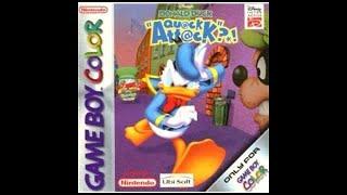 Disneys Donald Duck Quack Attack - Gameboy Color GBC Full Walkthrough