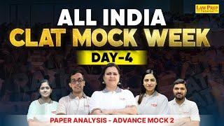 Day 4 Mock Analysis  7 Days 7 Mocks  CLAT 2025 Mock Week  Mock Test Paper Analysis Series