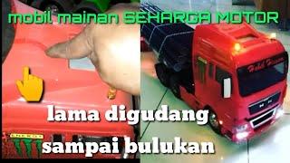 rc truck kontainer lama digudang sampai bulukan