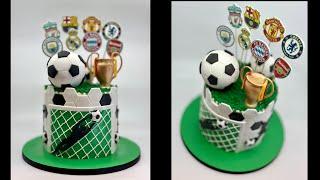 Soccer Team Cake