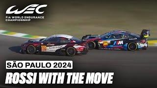 A Smooth Move From Valentino Rossi  I 2024 Rolex 6 Hours of São Paulo I FIA WEC