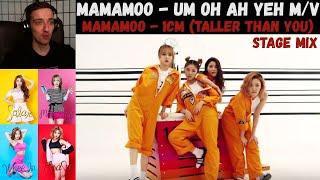 MAMAMOO - Um Oh Ah Yeh MV  РЕАКЦИЯ  MAMAMOO - 1cm Taller than you  Stage Mix