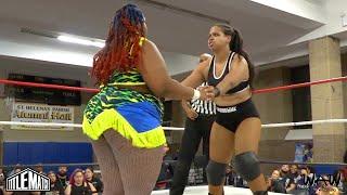Karen Bam Bam vs Savannah Evans  Womens Wrestling We Are Wrestling - Title Match Network