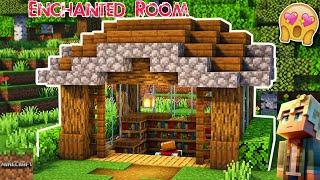 Minecraft Enchanting House Tutorial  How to Build a level 30 Enchanting Room