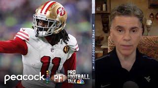 Latest on Brandon Aiyuk NFL CPOY criteria changes Full PFT PM  Pro Football Talk  NFL on NBC