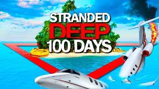 I Survived 100 Days STRANDED Deep in the Bermuda Triangle
