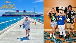 Our FIRST TIME on the Disney Magic Cruise Ship Full 3-Night Experience *MEGA CRUISE VLOG*