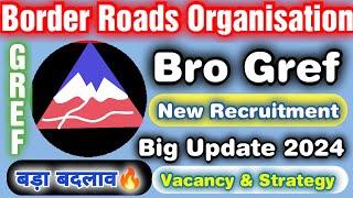 Bro Gref New Recruitment 2024  Big Change   Border Roads Organisation  Success Ek Jid