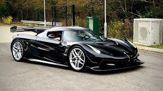 $3.4M Koenigsegg Jesko CRAZY REVS and Driving