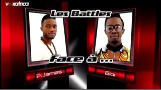 P-James vs Bidi - Uptown funk Les battles  The Voice Afrique francophone 2016