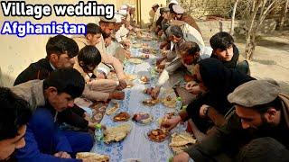 Village Wedding  Afghani Culture Realy Cooking