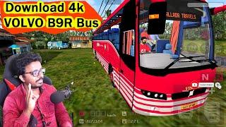 Download Volvo B9r 4k bus mod by IBS in Bus Simulator Indonesia Telugu