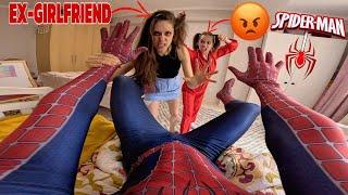 SPIDER-MAN HAS BIG PROBLEMS WITH EX-GIRLFRIEND AND CRAZY GIRL Love story Spiderman in real life