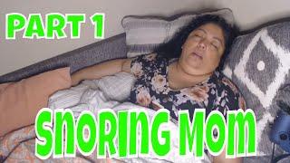 Snoring Mom Sleeping Series Part 1