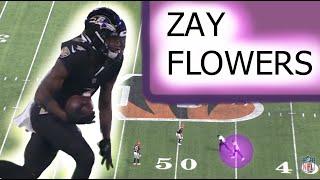 Zay Flowers Highlights - ROOKIE SEASON - Baltimore Ravens 2023