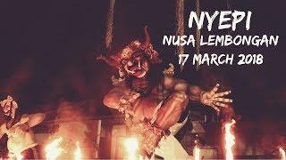 Nyepi di Bali Day of Silence Balinese New Year 2018 Nusa Lembongan Bali