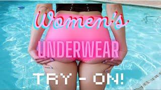 4K *NEW* Women’s UNDERWEAR Try-On Haul Charm Daze Try Ons