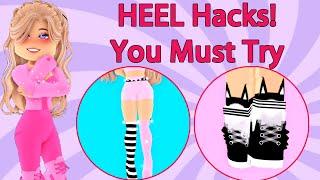 HEEL HACKS That You NEED To Try Royale High Outfit Hacks
