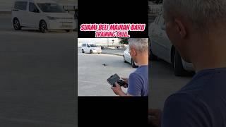 BELI MAINAN BARU SUAMI KU  TRAINING JADI PILOT  DRONE testing  drone  #shorts