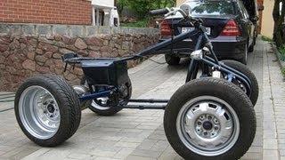homemade ATV from Russia assembled only for $ 50