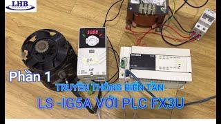 Truyền thông bằng lệnh RS  Fx3U - LS inverter  RS instruction Part 1 LHB