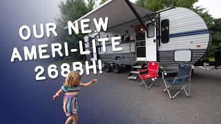 We Bought a New RV Ameri-Lite 268BH Tour