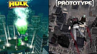 Hulk Ultimate Destruction Vs Prototype  Comparison