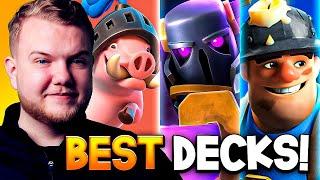 TOP 3 BEST DECKS IN THE CLASH ROYALE META