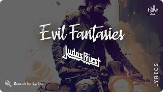 Judas Priest - Evil Fantasies Lyrics video for Desktop