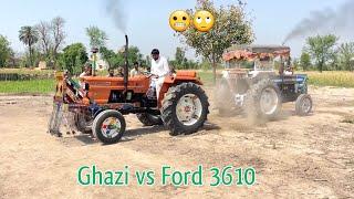 Ghazi vs Ford 3610 Tow Chain Competition Punjab Tractors