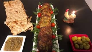 طرز تهيه كوكو سيب زميني با پيازچه در كمترين زمان همراه با خاله سيما