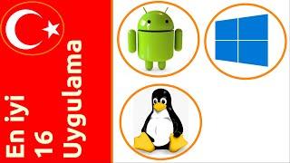 2021 en iyi 16 uygulamalar Android Windows Linux