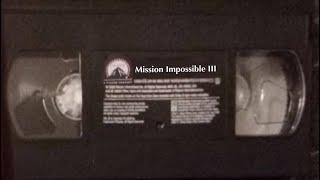 Opening to Mission Impossible 3 2006 VHS Non Screener Version Fake