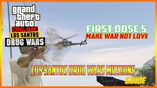 GTA Online First Dose 5 - Make War Not Love - Los Santos Drug Wars Missions Hard Mode #gta #gta5