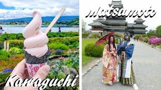 Japan Über den Kawaguchi See nach Matsumoto - Enttäuschung und Highlight