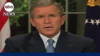 September 11 2001 Former President George W. Bush addresses the nation  ABC News