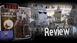 AT-ST & Chewbacca  STAR WARS  The Vintage Collection  COMPARISON REVIEW