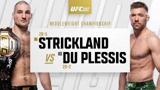 UFC 297 Sean Strickland vs Dricus Du Plessis Highlights