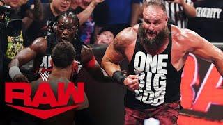 Braun Strowman & Awesome Truth vs. Judgment Day Raw highlights July 8 2024