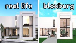 Building a MODERN house in Bloxburg