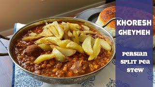 Khoresh Gheymeh  Persian Split Pea Stew  The Most Comforting and Flavorful Stew  خورش‌ قیمه
